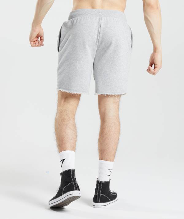 Panske Šortky Gymshark Legacy Svetlo Siva | KR6142583